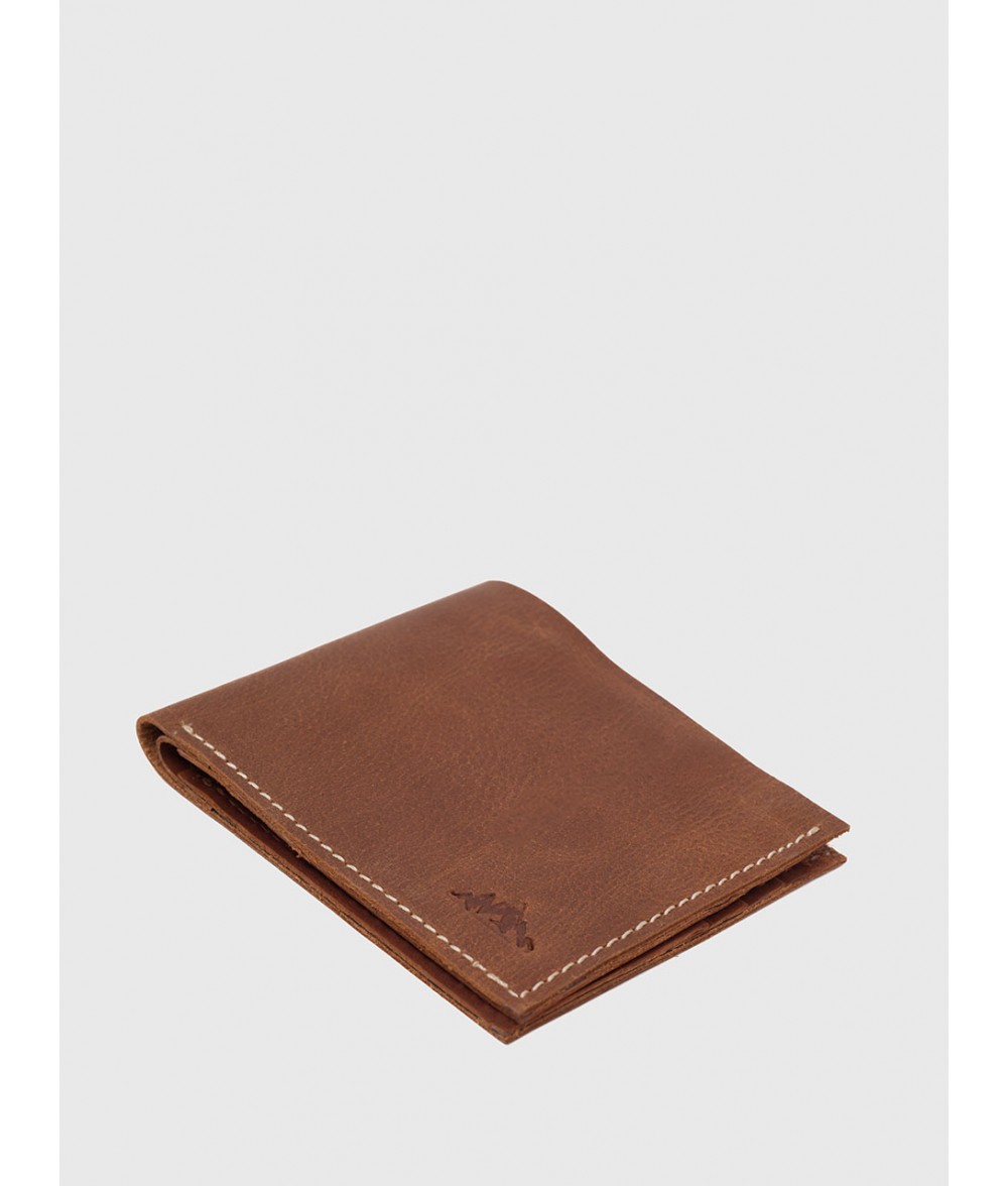 Keegan Brown Leather Billfold Wallet