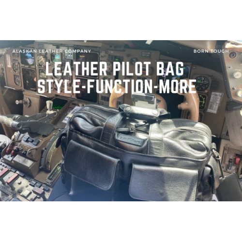 Leather Pilot Bag – Style, Function & More