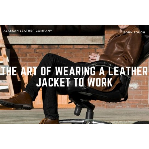 The Art Of Wearing A Leather Jacket To Work