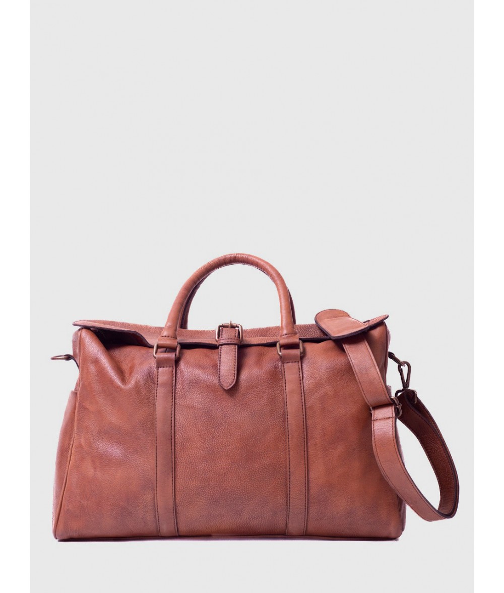 Bison Leather Holdall
