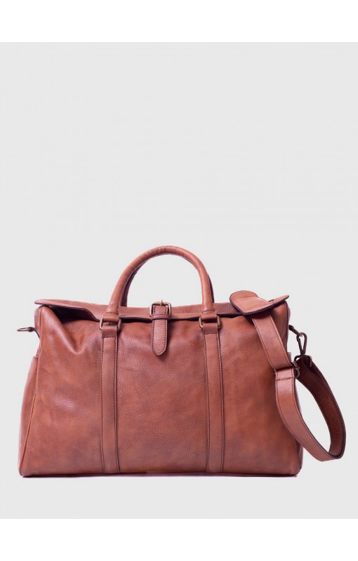 Bison Leather Holdall