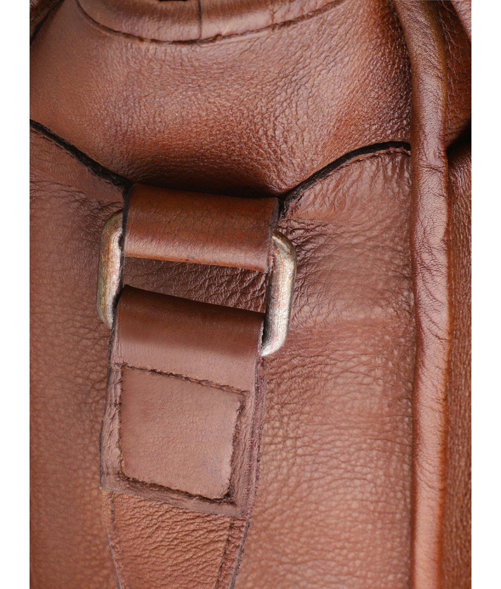 Donovan Brown Leather Satchel