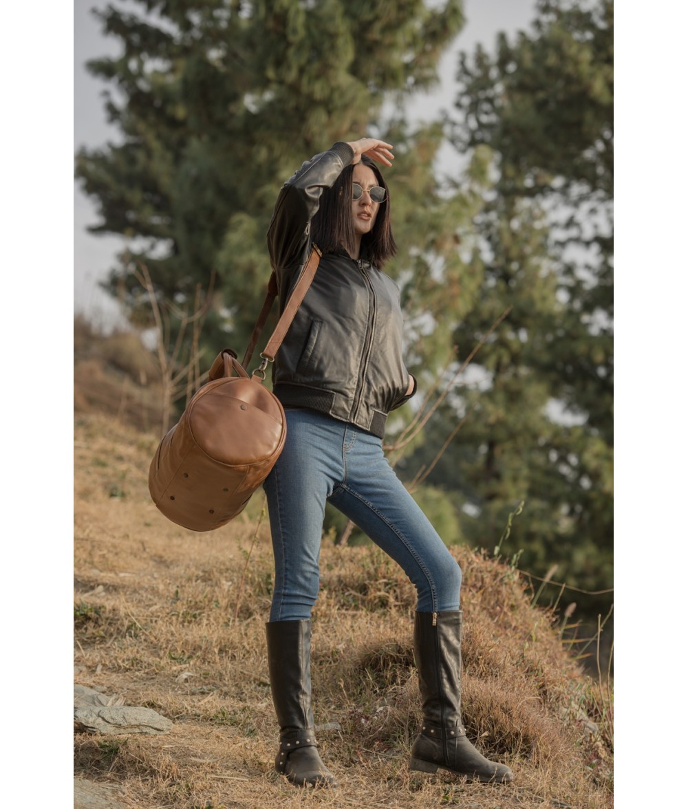 Kingston Leather Duffle