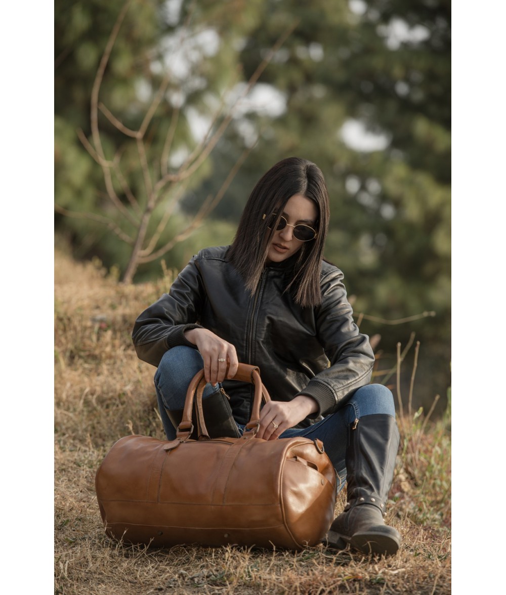 Kingston Leather Duffle