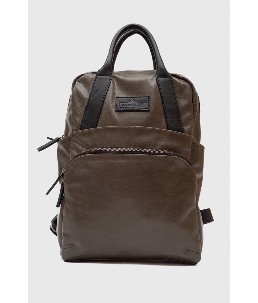 Mint Mini Leather Backpack