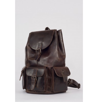 Piper Crazy Horse Leather Backpack
