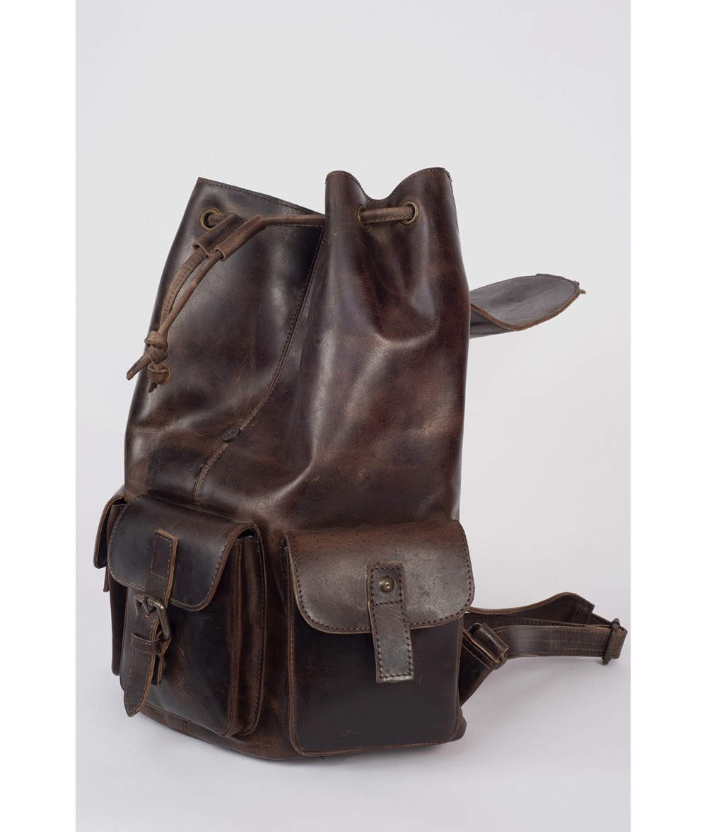 Piper Crazy Horse Leather Backpack