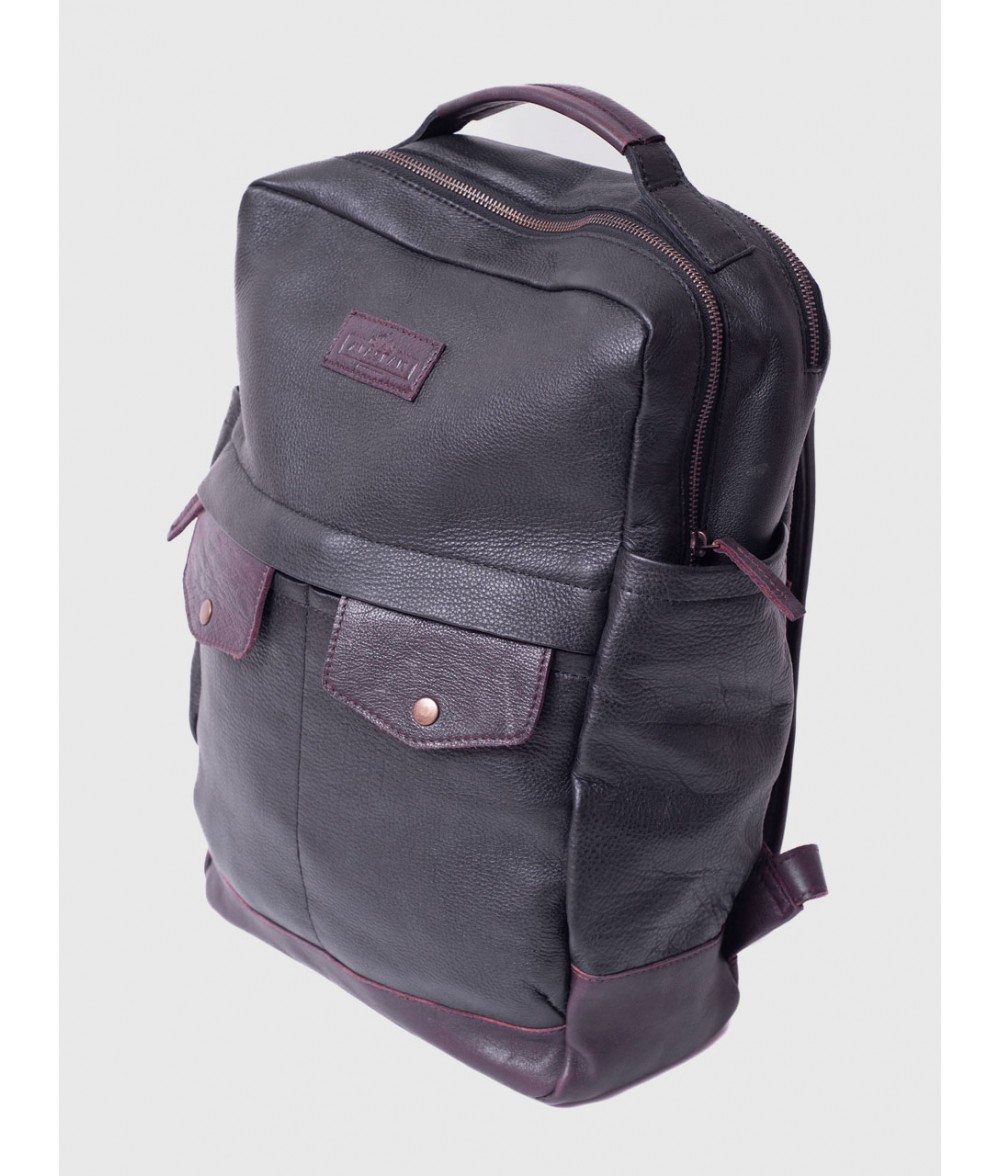 Simon Leather Laptop Backpack