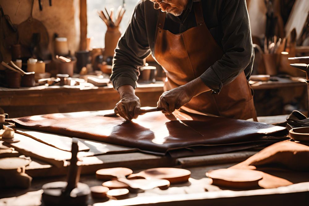 Caring for napa leather