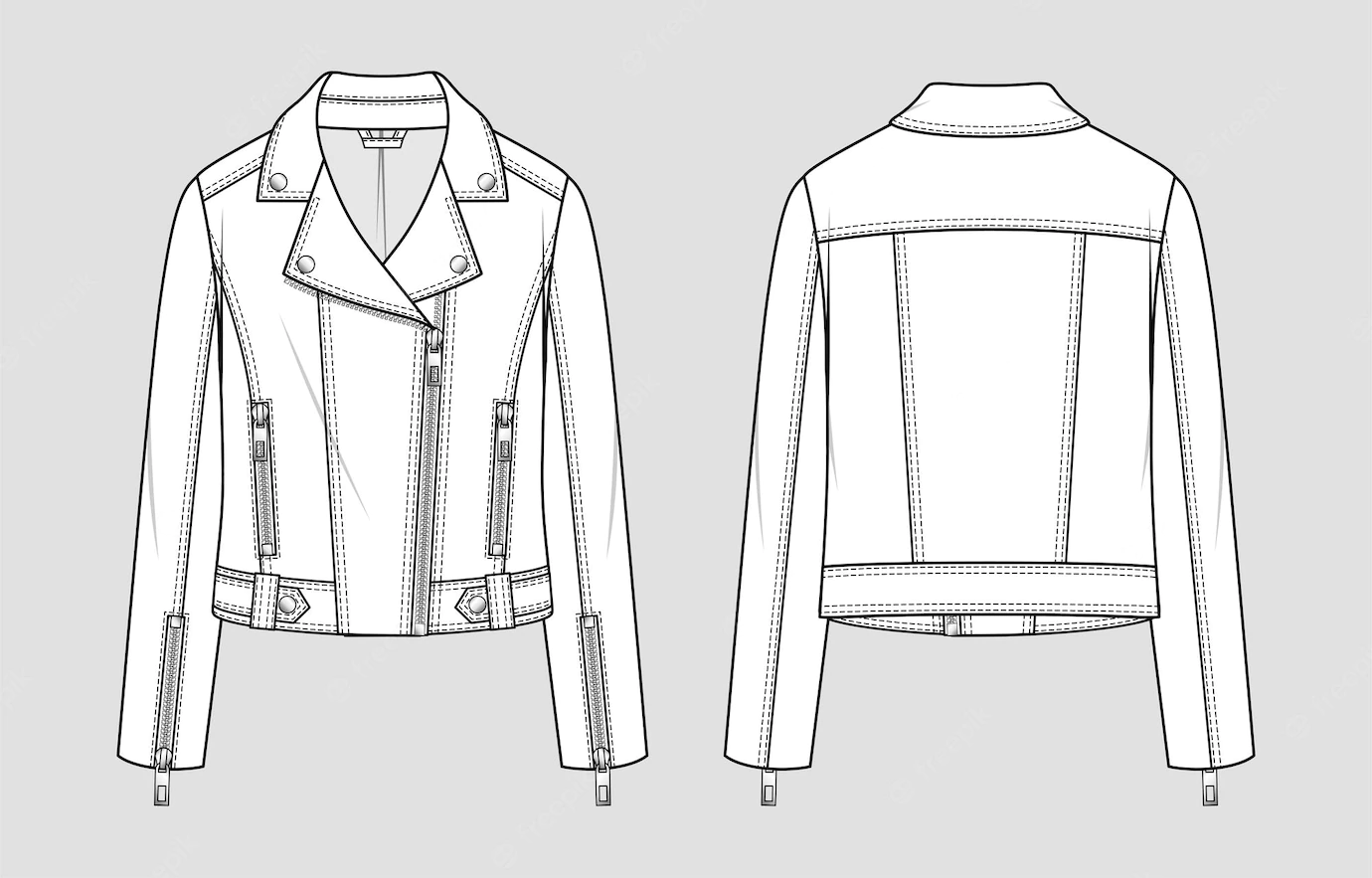 custom jackets sketch