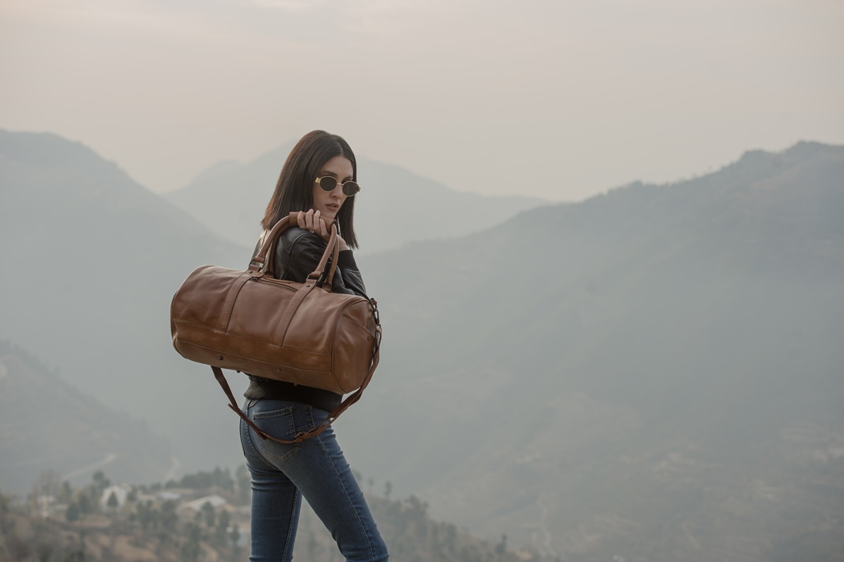 Kingston Leather Duffle