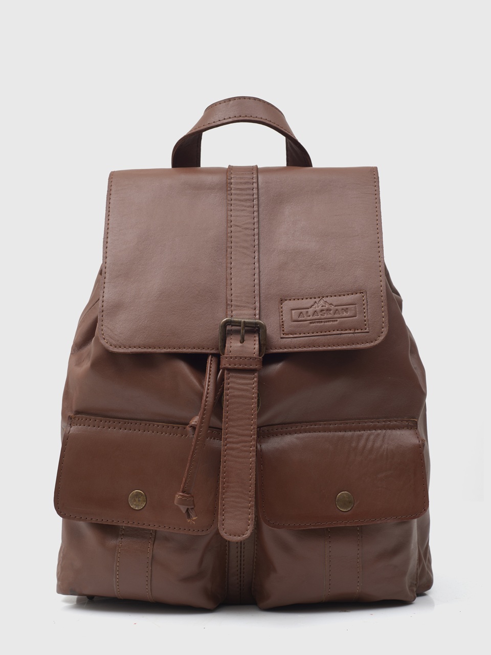 Jill-Brown-Leather-Backpack