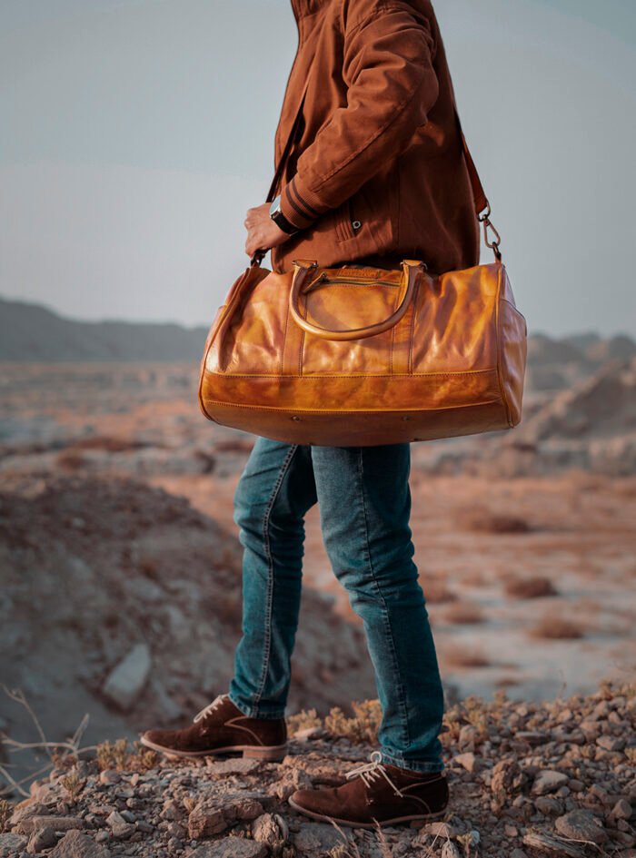 Kingston Leather Duffle