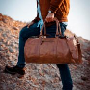Kingston Leather Duffle