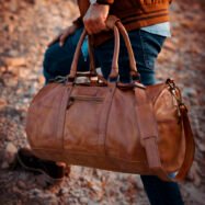 Kingston Leather Duffle