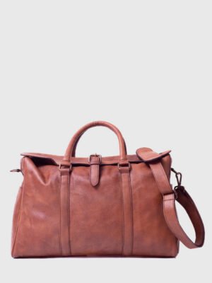 Bison Leather Holdall