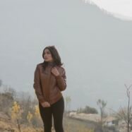 Breeze Cognac Brown Leather Bomber Jacket-style7