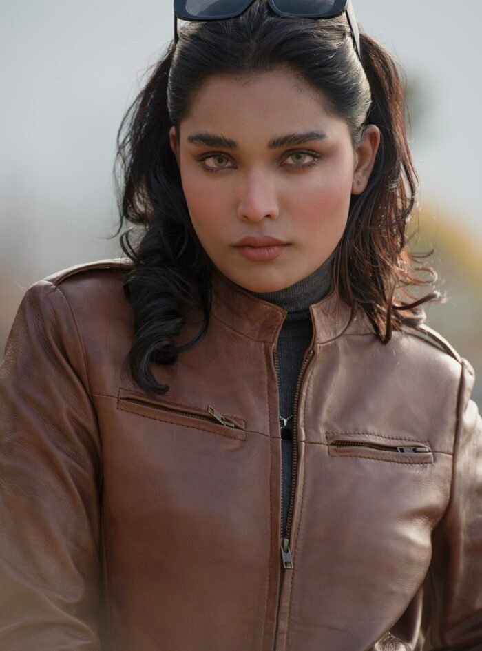 Breeze Cognac Brown Leather Bomber Jacket-style8 Breeze Cognac Brown Leather Bomber Jacket-style8