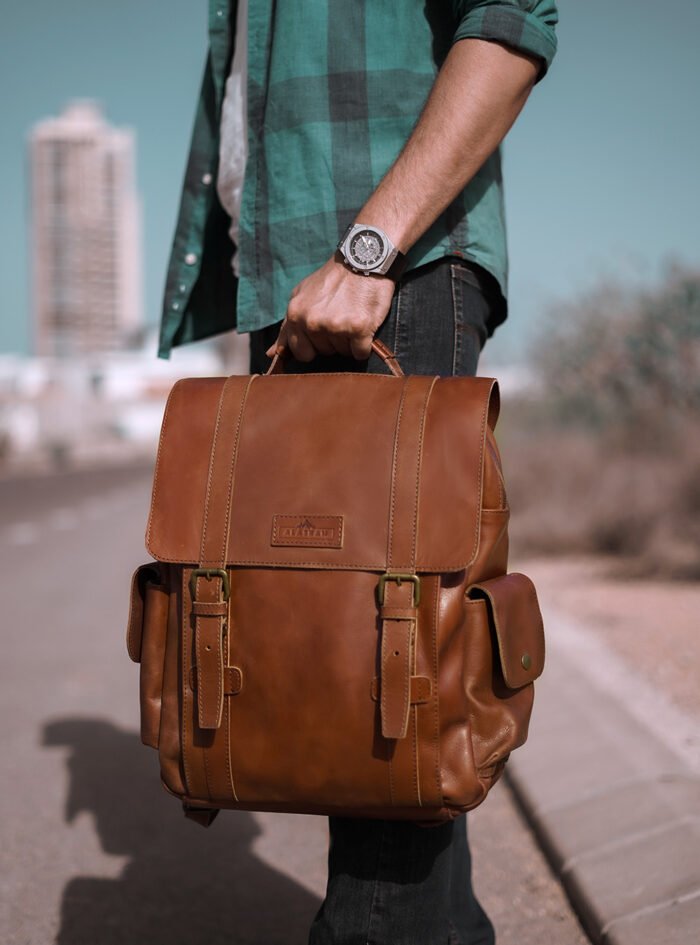 Darren-Tan-Brown-Leather-Backpack-Outdoor206.jpg