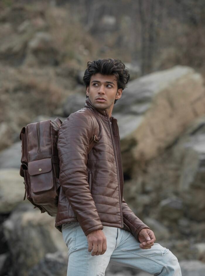 Dulles Crazy Horse Leather Laptop Backpack-style4 Dulles Crazy Horse Leather Laptop Backpack-style4