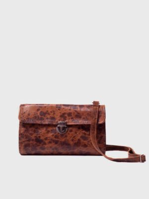 Vintage Leather Crossbody Purse