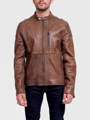 Emmett Brown Leather Jacket For Men