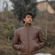 Haydos Owak Brown Puffer Jacket-style1