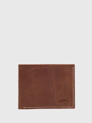 Keegan Brown Leather Billfold Wallet