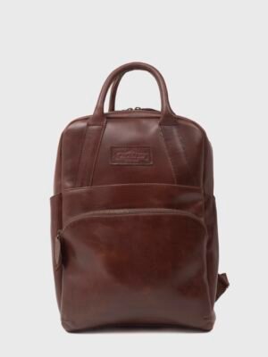 Mint Crazy Horse Mini Leather Backpack