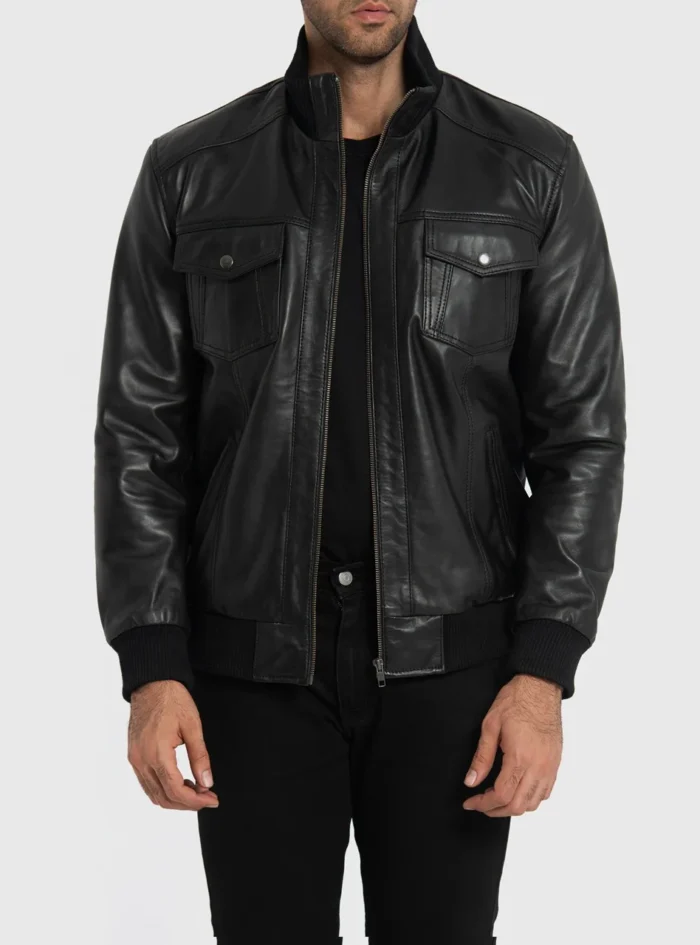 Ranger20Black20Leather20Mens20JAcket205 Ranger20Black20Leather20Mens20JAcket205