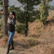 Reese Black Bomber Jacket-style2