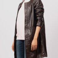 Women-Brown-Leather-Collar-Less-Coat205.jpg